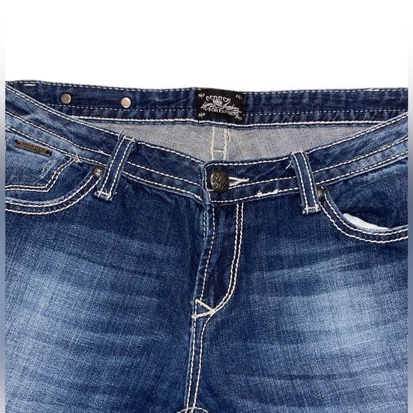 Skinny lightly distressed jeans.  Worn twice. - Picture 3 of 7